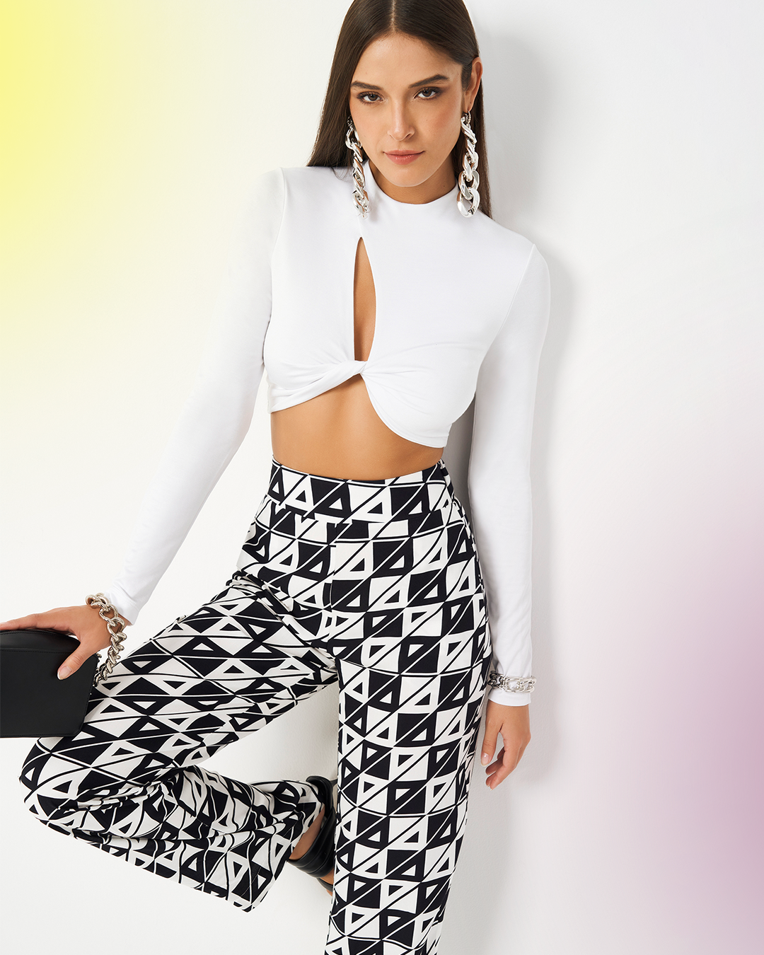 Twist Detail Crop Top