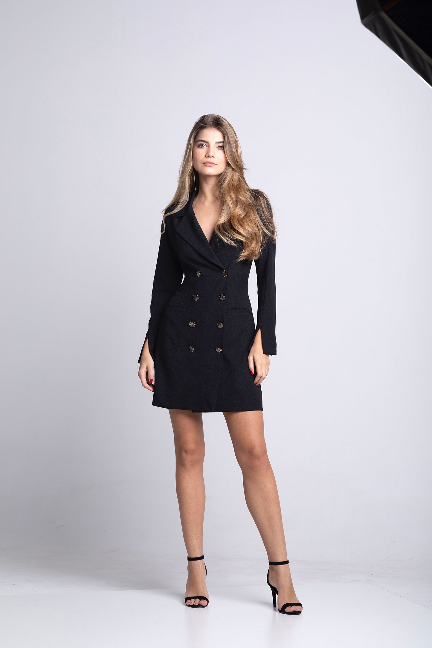 Linen Blazer Dress